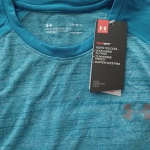 Under Armour Blue men's shirt large